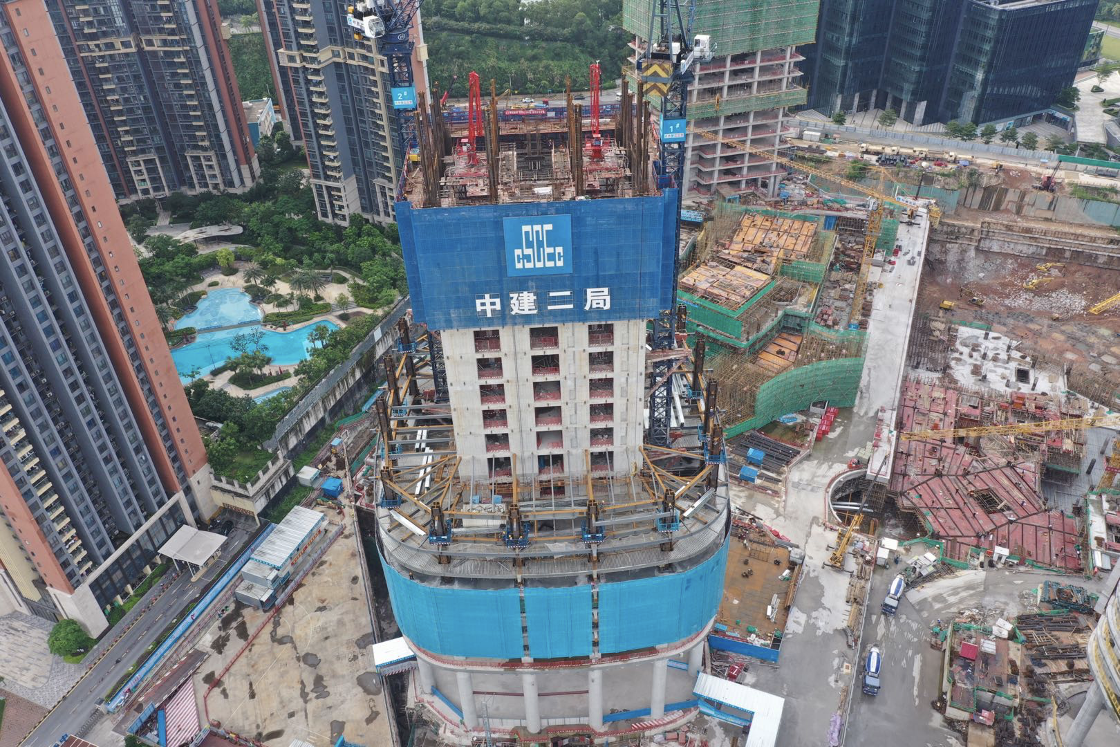坂田片区将建成356米高新地标！深圳“质量月”装配式钢结构项目观摩会举办