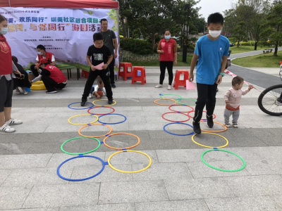 新湖圳美社区举办游园会，为来深建设者营造归属感