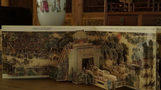 纸艺工匠“复活”《清明上河图》