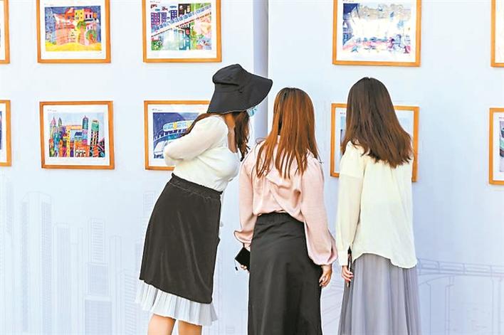 （光明）光明街道举行《蝶变·影》摄影绘画展