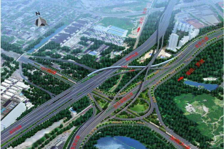 打通宝安南山交通瓶颈，新城立交将再建9条新匝道