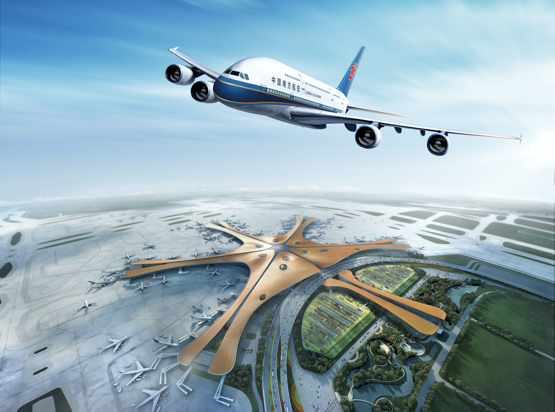 南方航空全面转场北京大兴国际机场  网红A350大飞机将成京深快线主力机型