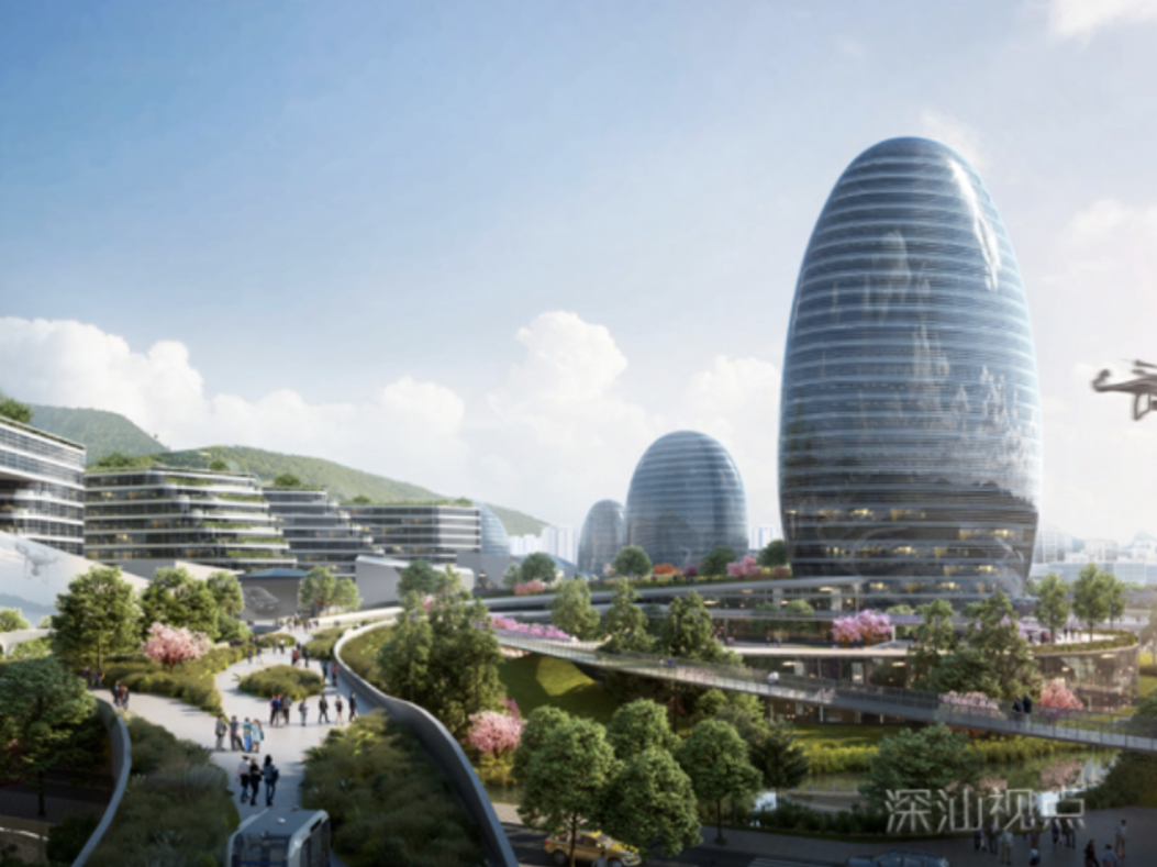 深汕工业互联网制造业创新基地建筑设计中标方案出炉