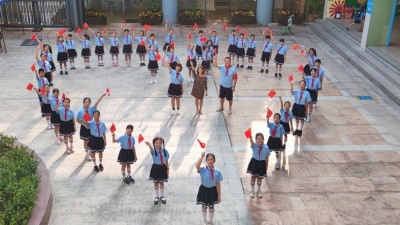 祖国，我向您告白！广州市番禺区这所小学拍摄视频庆祝国庆