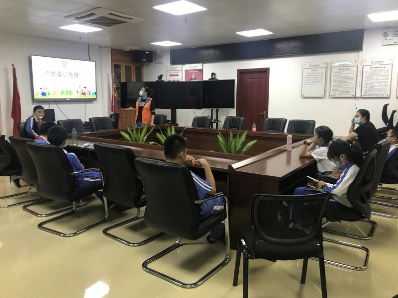 西岭社区：培养“禁毒小先锋”