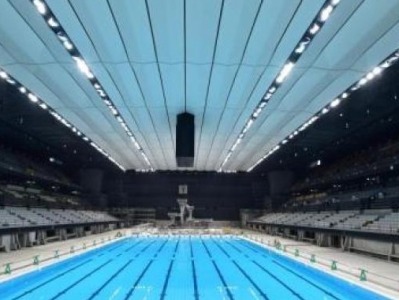 东京奥运跳水游泳馆启用，小池百合子：希望明年有更多观众来