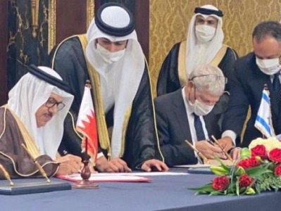 巴林与以色列签署建交公报，两国正式建立外交关系