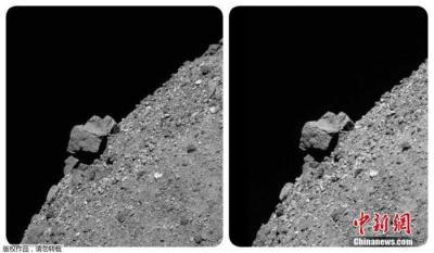 NASA：探测器收集器泄漏，“本努”部分岩石样本漂入太空
