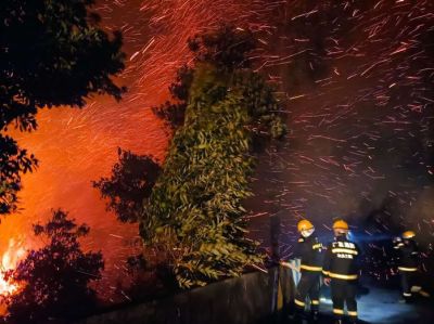 汕头南澳山火已基本可控，无人员伤亡！起火原因和过火面积正在调查中