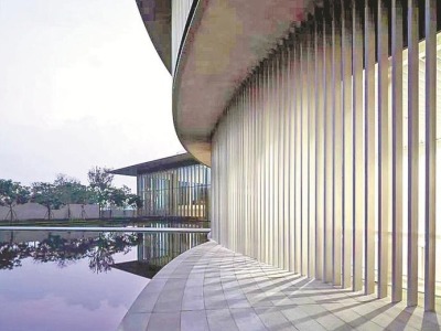 安藤忠雄在中国的最新建筑作品 顺德和美术馆开门迎客