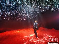 杨丽萍舞台视觉艺术展昆明开展 将舞台“搬进”美术馆