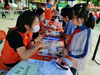 长岭社区开展青少年安全嘉年华活动