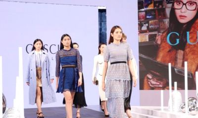 深圳时装周益田假日广场分会场，科技与时尚感共具的时尚大秀