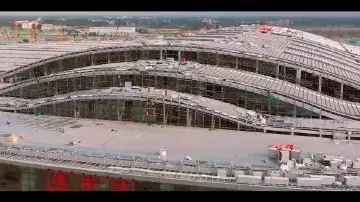 即将竣工！京雄城际铁路雄安站高清大片来了