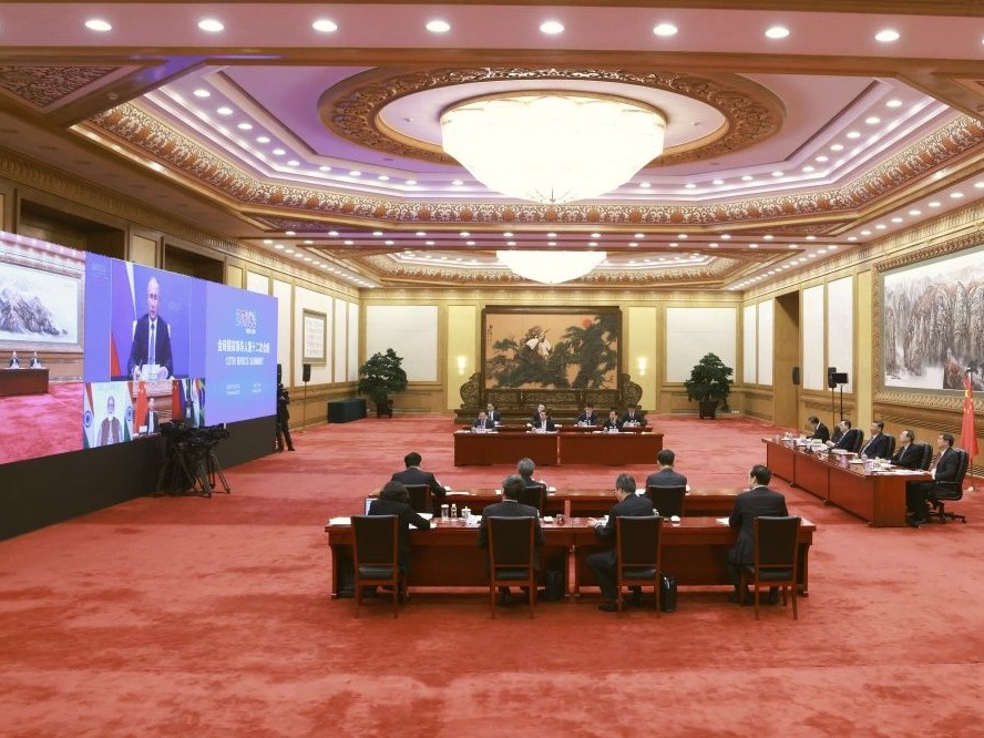 商务部谈金砖会晤成果：加强国际抗疫合作，维护多边贸易体制 