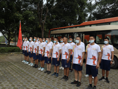 深圳第41届市民长跑日来了一群消防员