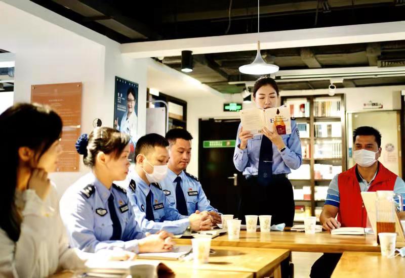 “让读书分享像红色WIFI一样传播开来”  