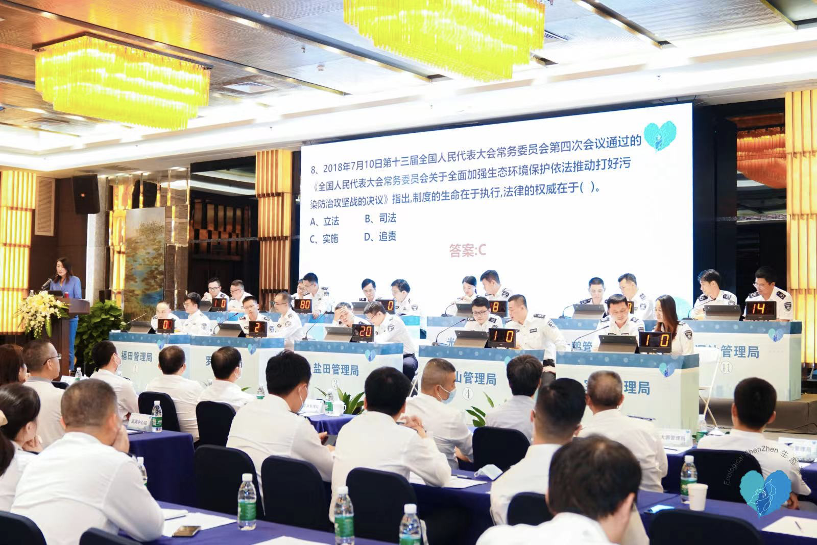 打造生态环保“铁军”！深圳生态环境执法比武竞赛主赛举行