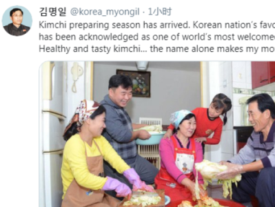 推特现朝鲜个人账号：简介自称朝鲜官员，用朝中英日四语发帖