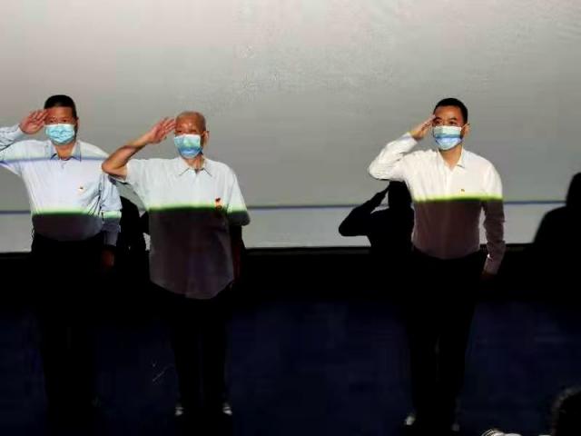 情景党课情怀满满！罗湖区清水河街道党工委开展爱国主题观影活动　