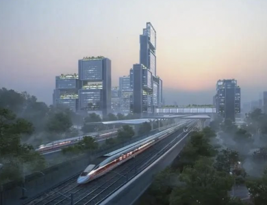 光明城综合交通枢纽设计方案出炉！广深港高铁、赣深高铁、深莞城际未来都在这交汇