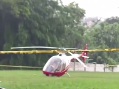 马来西亚两架直升机空中相撞 马航前CEO受伤 