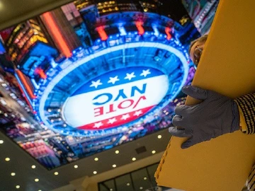 2020美国大选纽约州提前投票结束