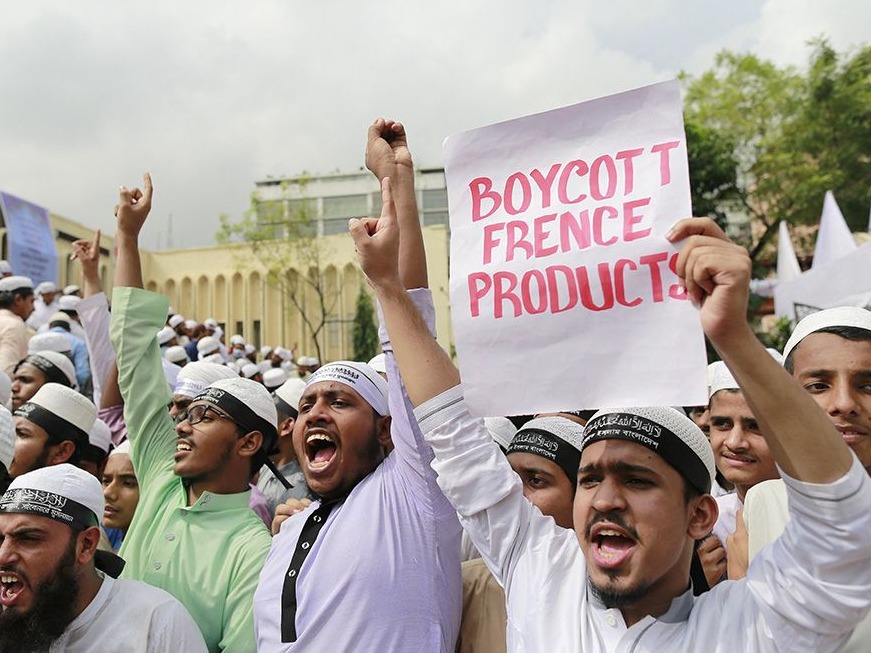 宗教漫画再掀风波，逾五万孟加拉国民众参与集会抗议法国 