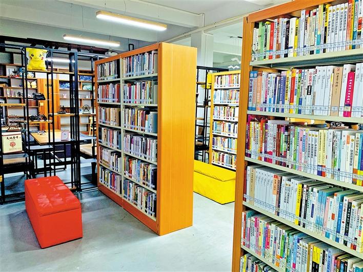 有格调！宝安区公共图书馆·铁岗社区阅读中心有漫画、创意、轻食