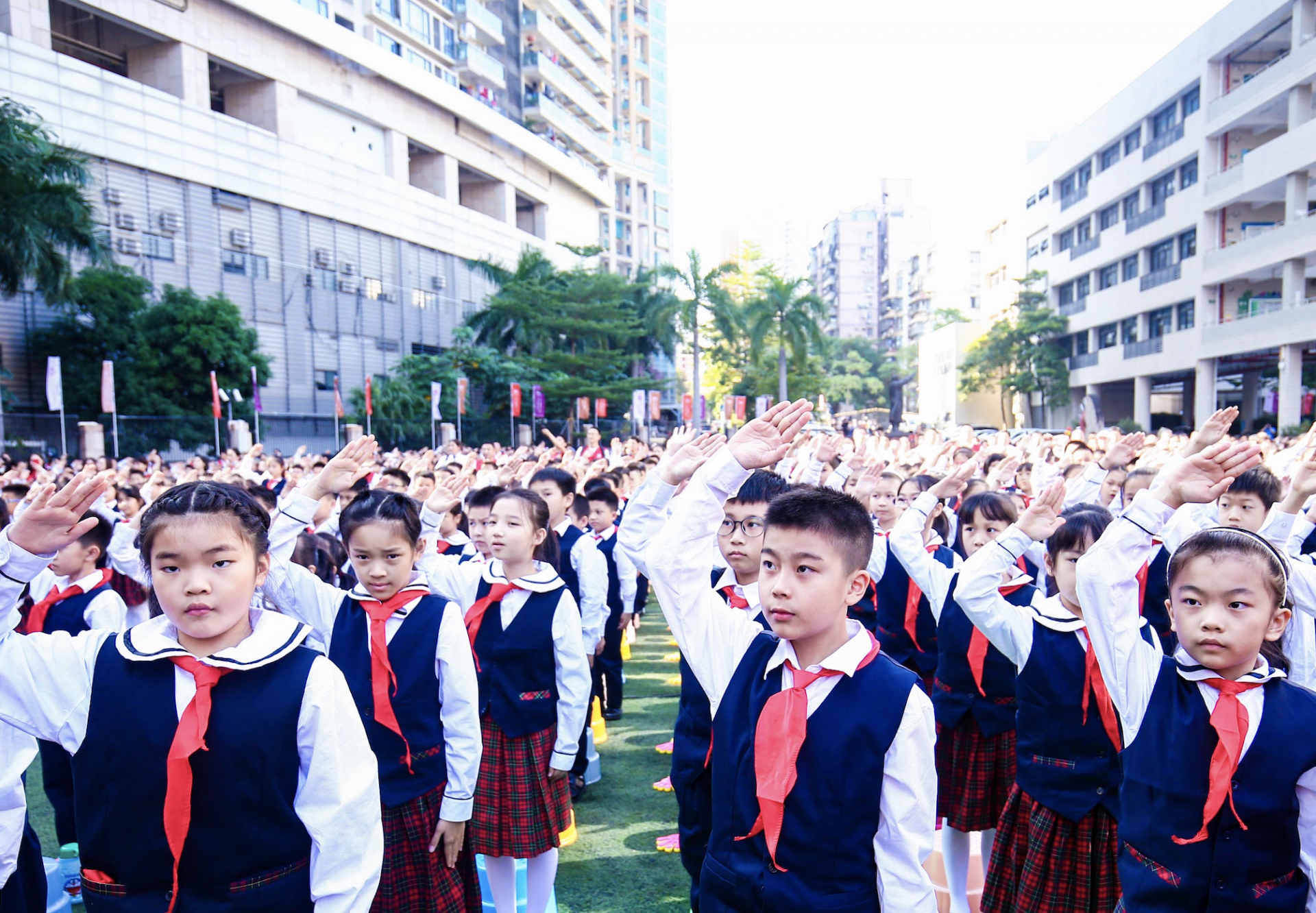 深圳市水库小学“不忘初心 红色教育”活动启动