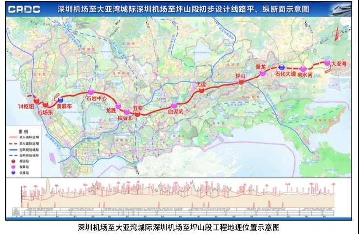 无缝衔接20条地铁线！这条城际铁路11座车站规划披露，龙岗有三座