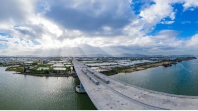 珠海香海大桥首段完工，通车在望！