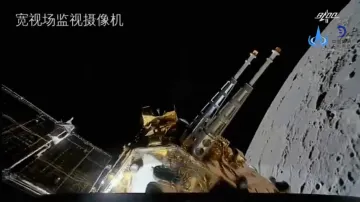 实景高清画面来了！嫦娥五号探测器对接组合体成功分离