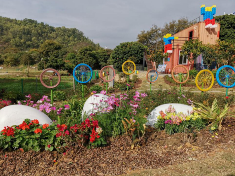 创新环保理念 坪山打造全市首个垃圾分类主题共建花园