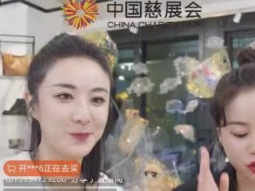 销售总额已达249万元  慈展会“好物出山”公益直播带货持续发力