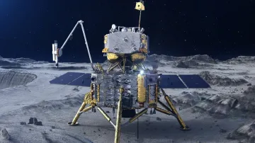 嫦娥五号探测器正按计划开展月面采样工作