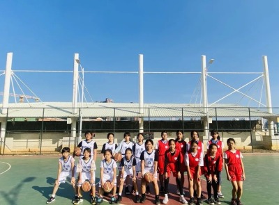 光明区田寮小学女篮斩获2020年首届深圳市中小学生班级篮球比赛冠军