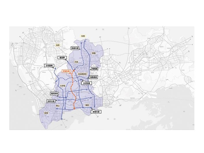 深圳侨城东路北延段将衔接东莞 未来将是大湾区南北向快速通道 