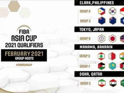 男篮亚洲杯预选赛更新办赛地，中国队将赴东京参赛
