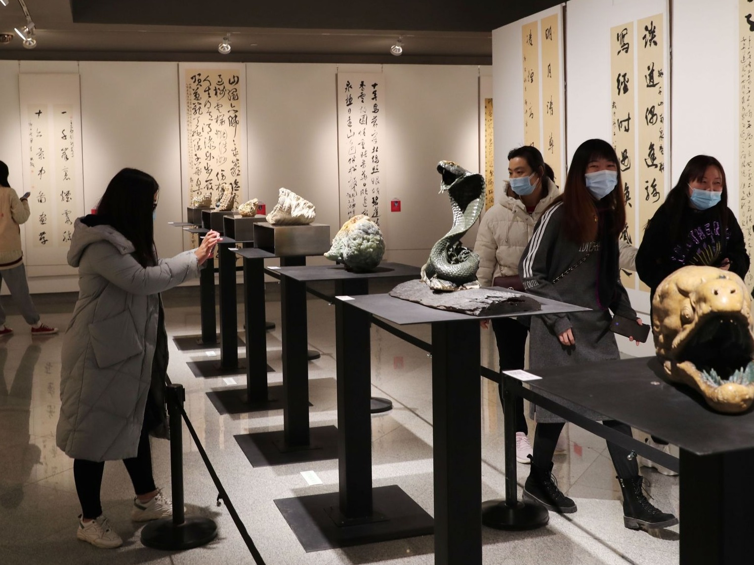 看展|活力鞍山，玉美岫岩！“中国･鞍山书画和岫岩玉玉雕精品展”关馆开幕