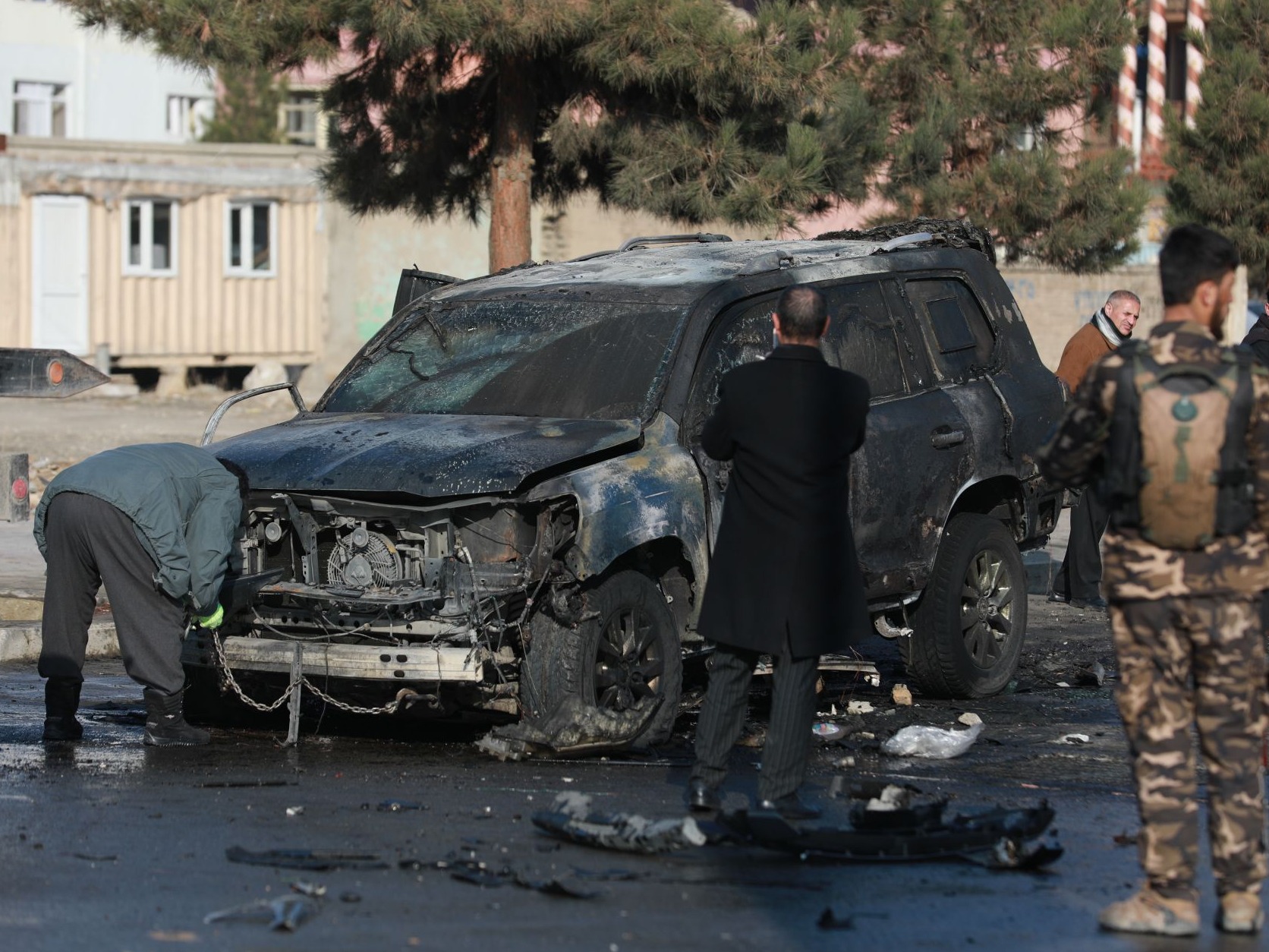 阿富汗议员车辆遭袭致2人死亡