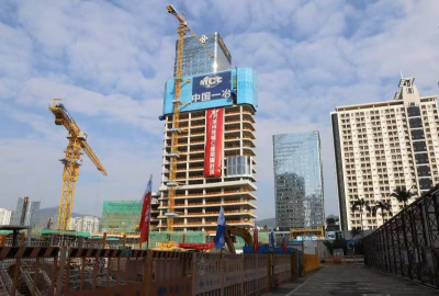 深圳又一重大工程项目塔楼封顶