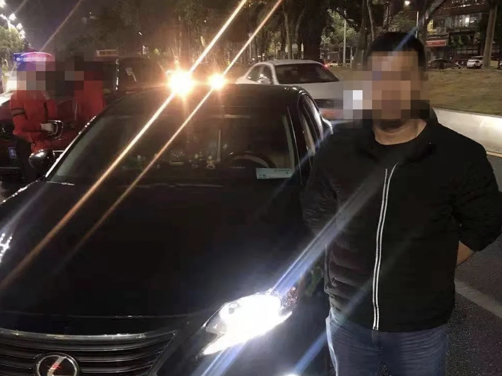 同一条路上 男子半小时两次酒驾被同一交警查获