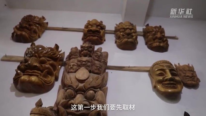 南丰傩雕：刻刀下的千年“表情包”