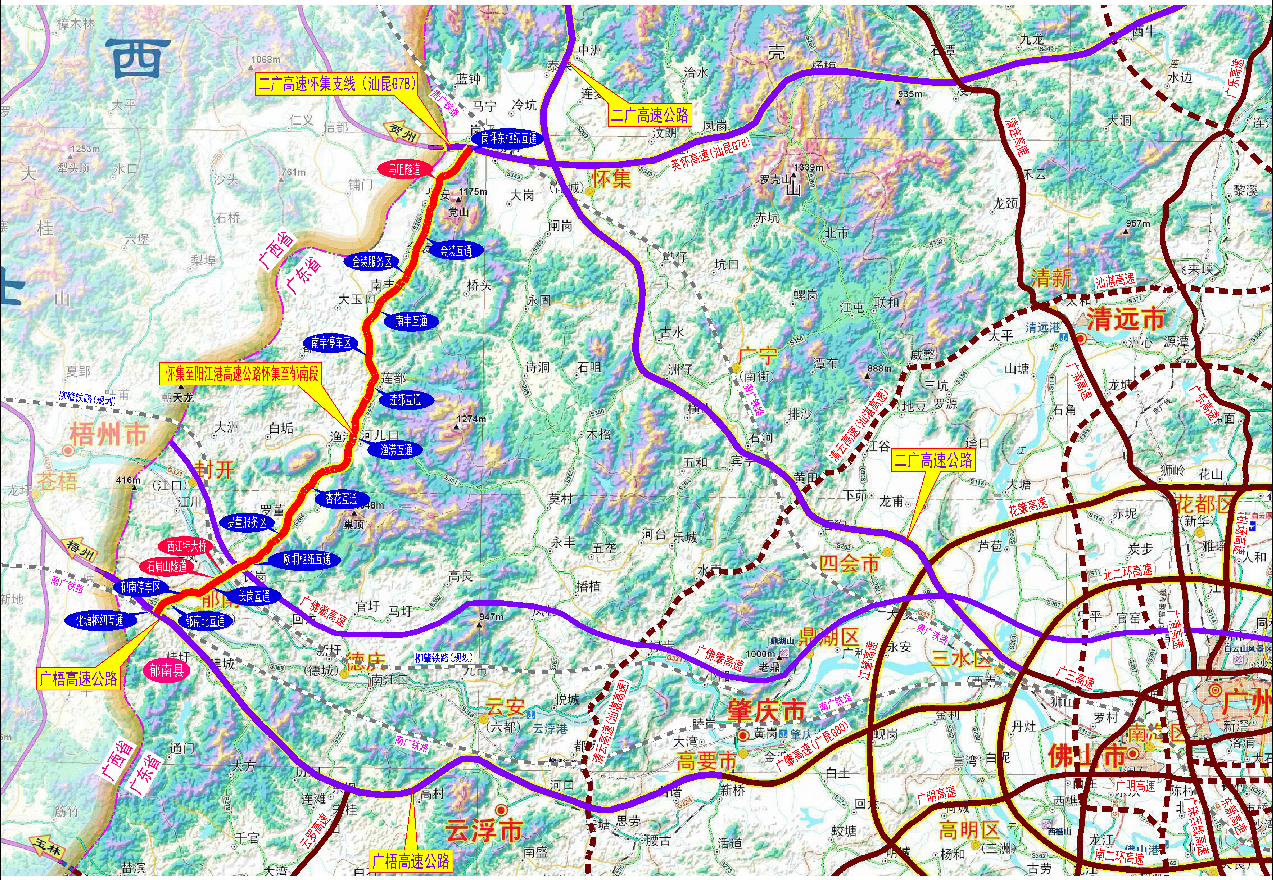 黄茅海跨海通道,深汕西改扩建,筹建狮子洋通道等跨珠江口通道,大湾区