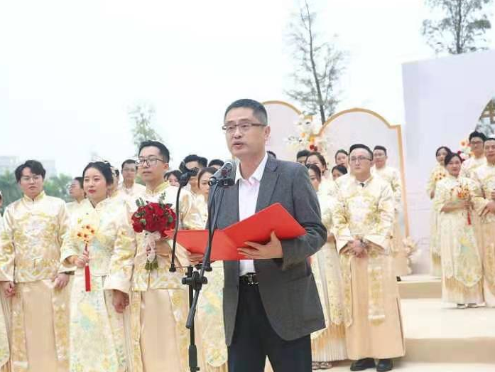 最美公益婚礼！40对新人步入婚姻殿堂