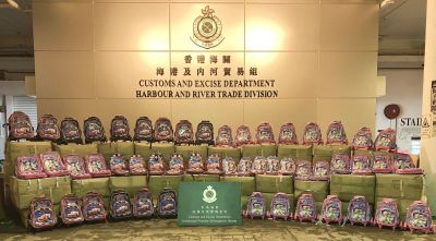 香港海关与内地及澳门海关联手  打击跨境转运仿冒名牌货物活动