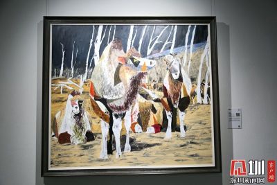 （龙岗）268件作品描绘“家园与共生” 第二届深圳大芬国际油画双年展开幕 