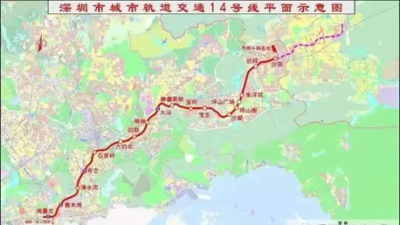 新突破！深圳地铁14号线最难站坳背站完成开挖