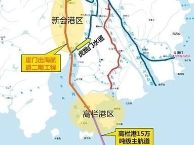 “大船时代”来临！崖门出海航道二期工程加速
